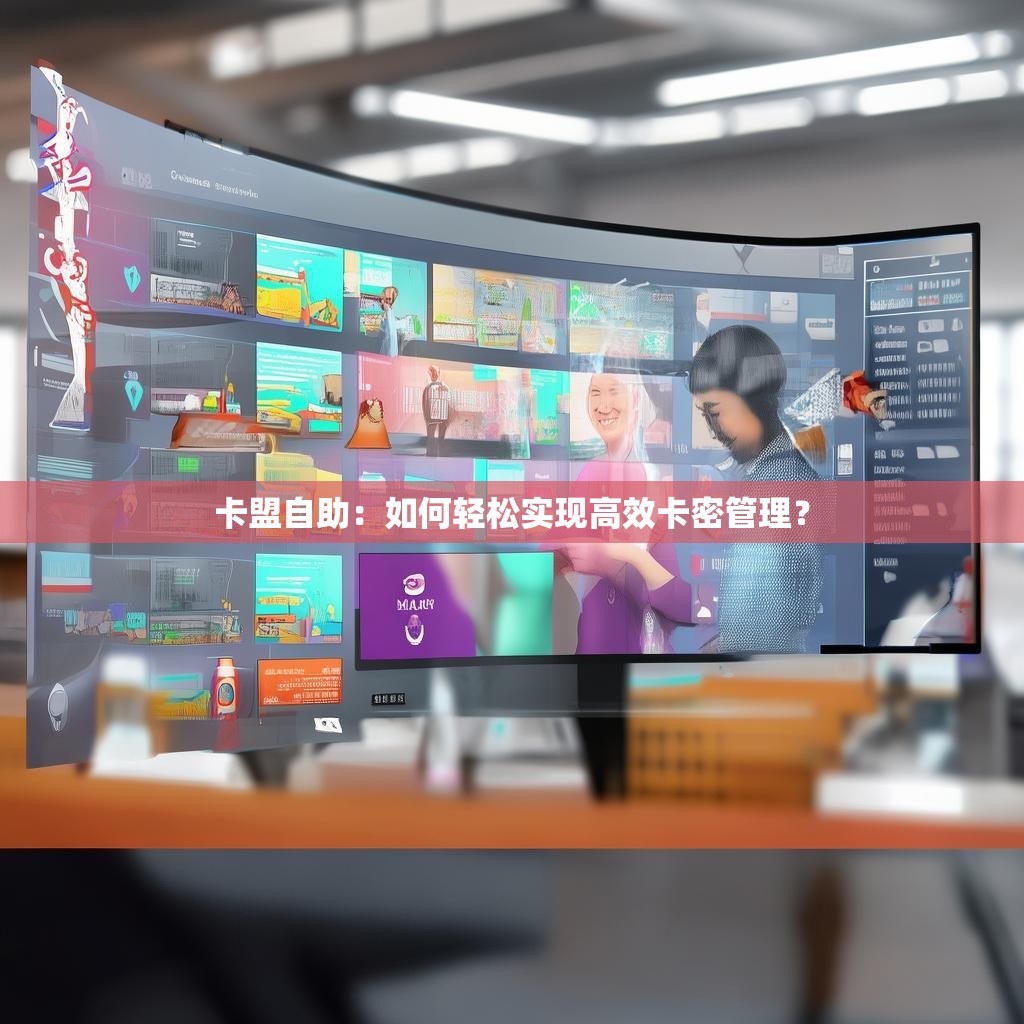 卡盟自助：如何轻松实现高效卡密管理？