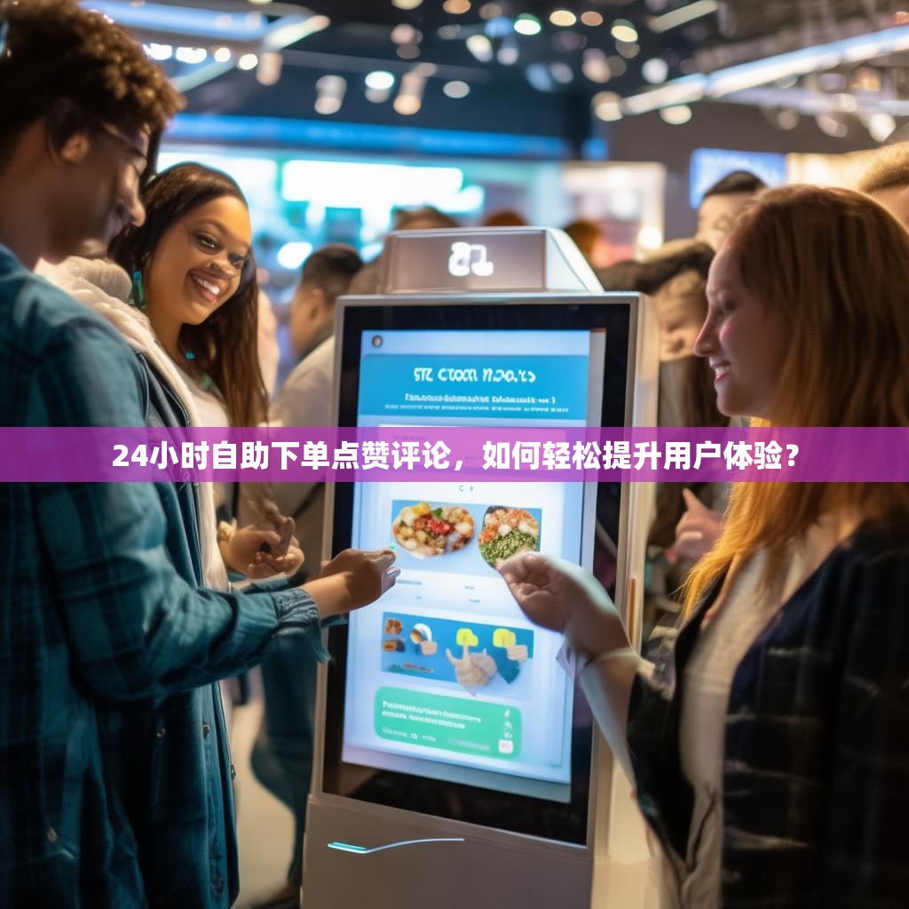 24小时自助下单点赞评论，如何轻松提升用户体验？