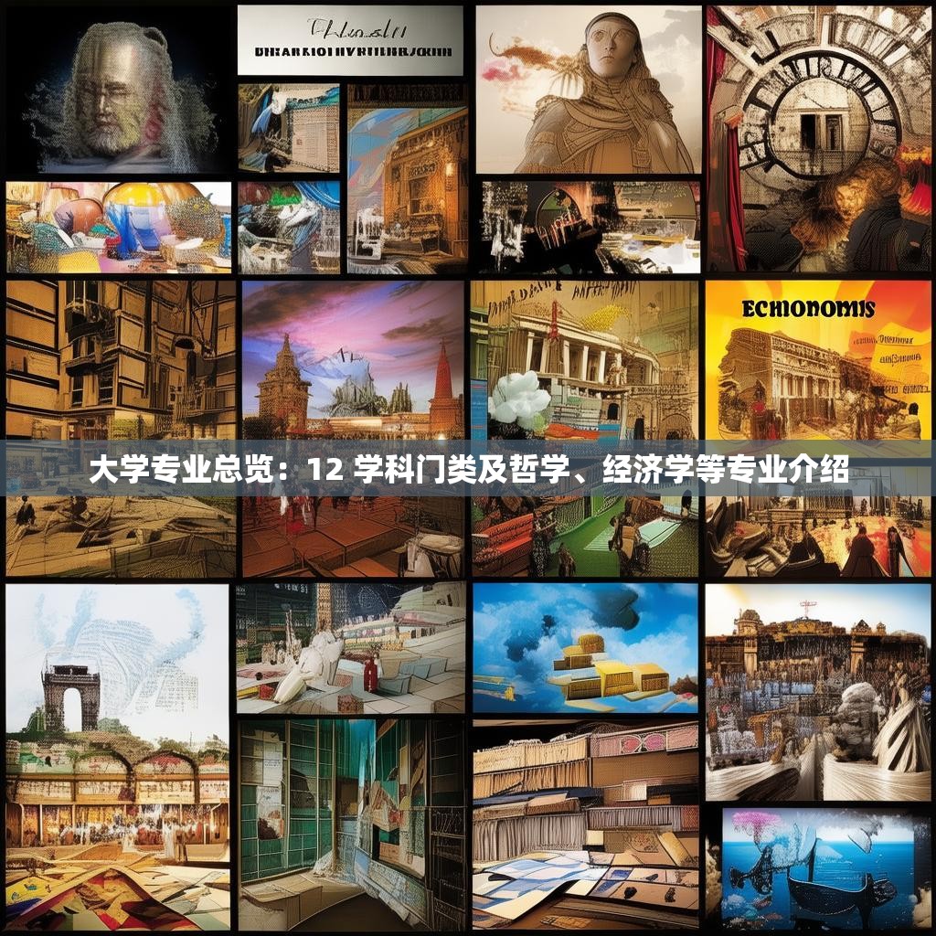 大学专业总览：12 学科门类及哲学、经济学等专业介绍