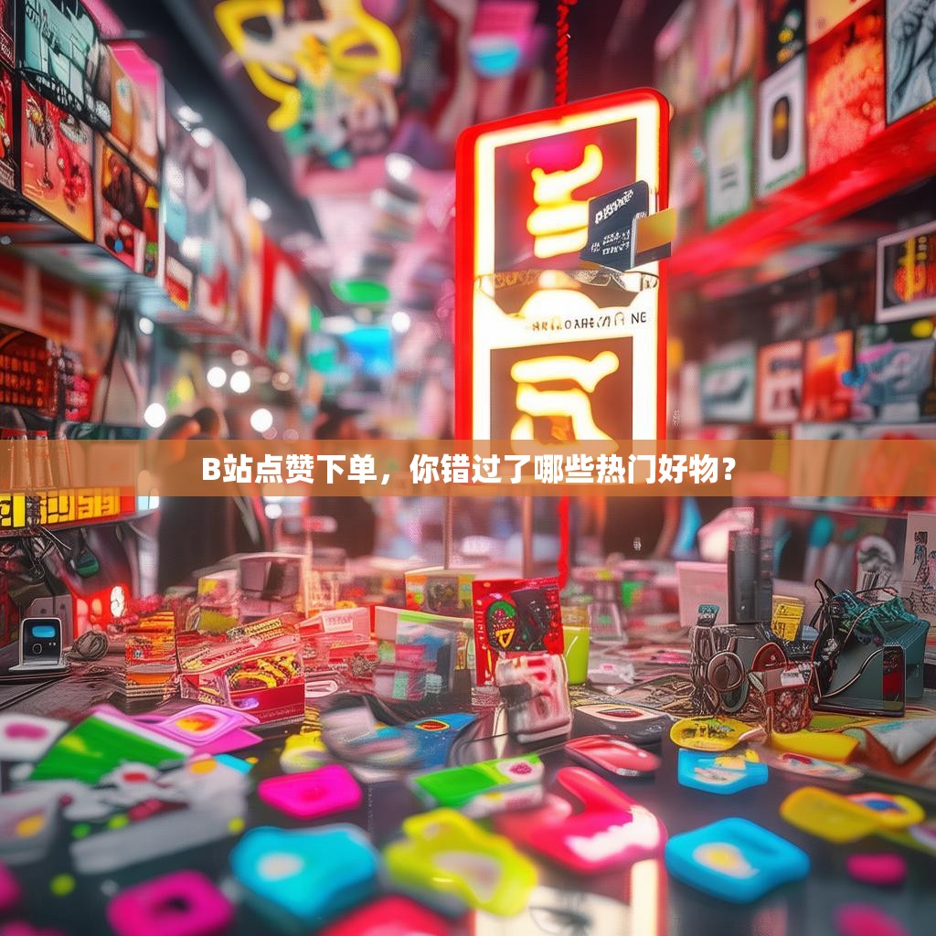 B站点赞下单，你错过了哪些热门好物？