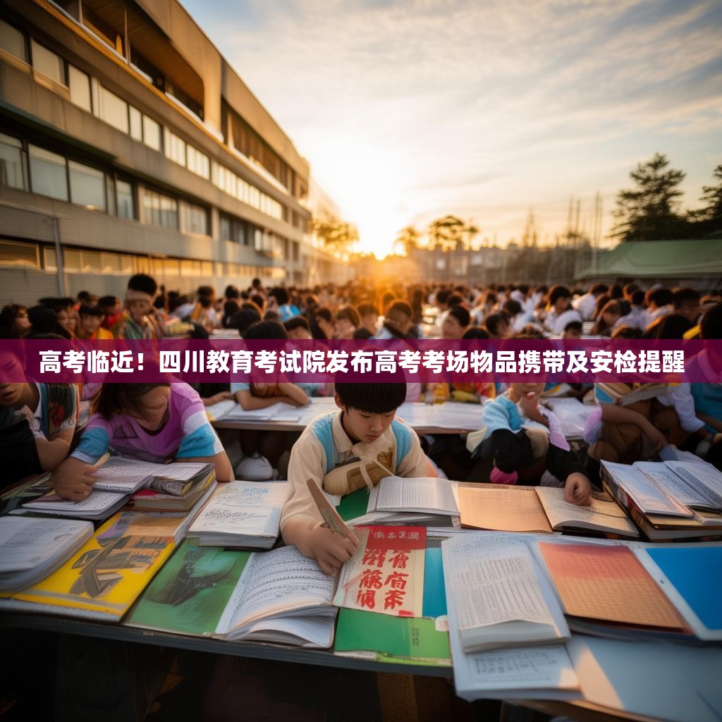 高考临近！四川教育考试院发布高考考场物品携带及安检提醒