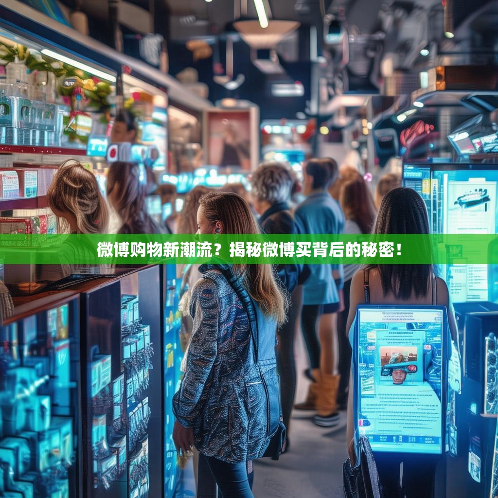微博购物新潮流？揭秘微博买背后的秘密！