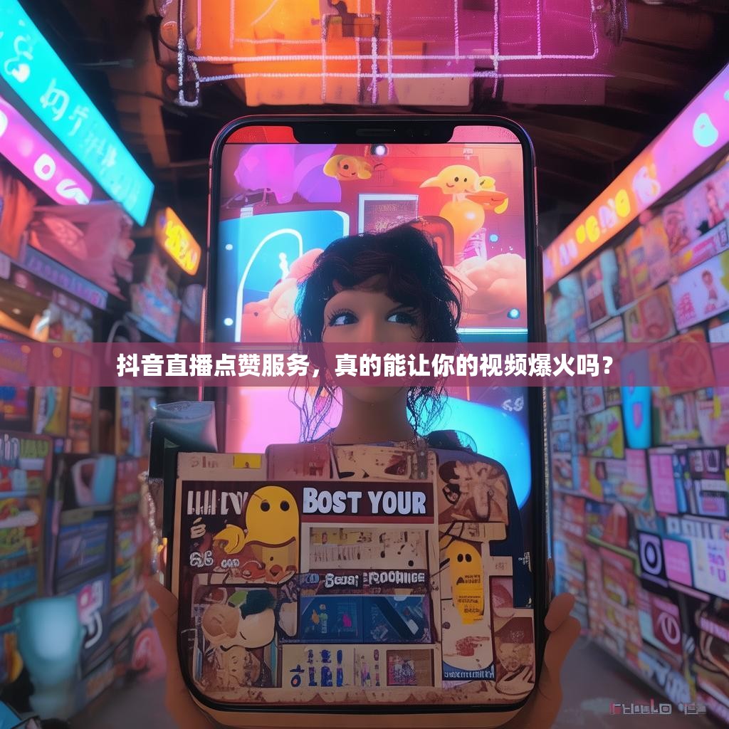 抖音直播点赞服务，真的能让你的视频爆火吗？