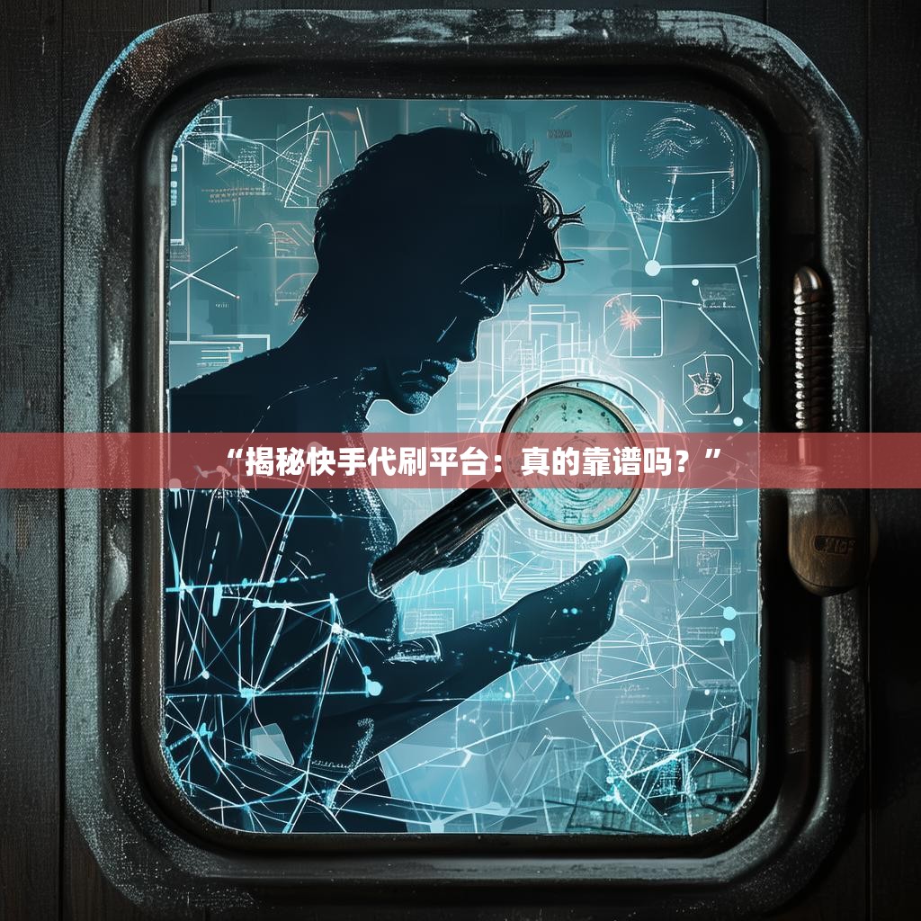 “揭秘快手代刷平台：真的靠谱吗？”