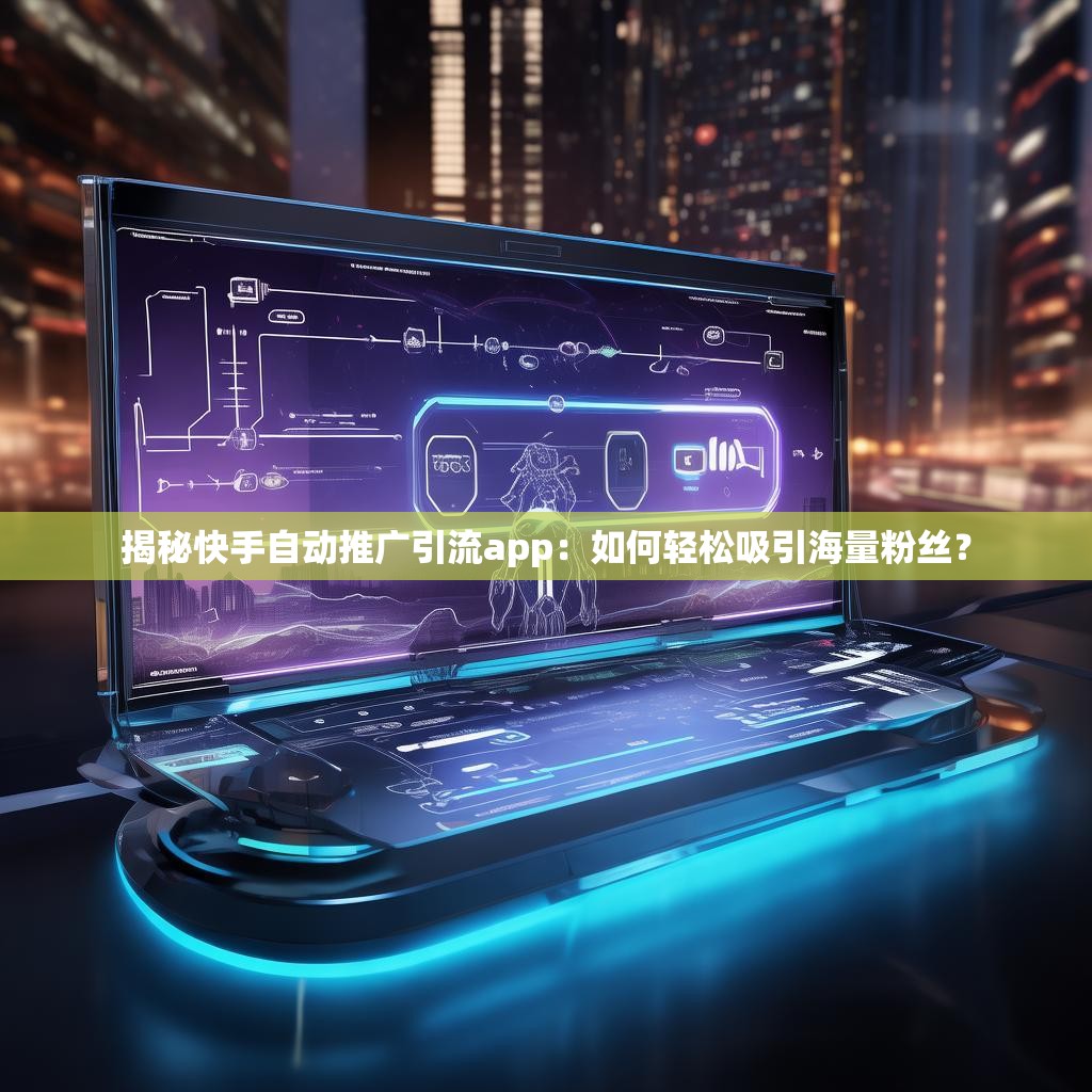 揭秘快手自动推广引流app：如何轻松吸引海量粉丝？