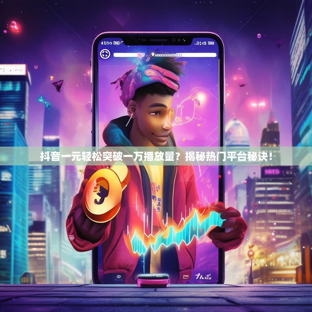抖音一元轻松突破一万播放量？揭秘热门平台秘诀！