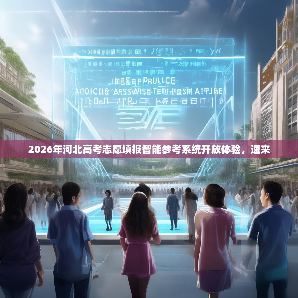 2026年河北高考志愿填报智能参考系统开放体验，速来