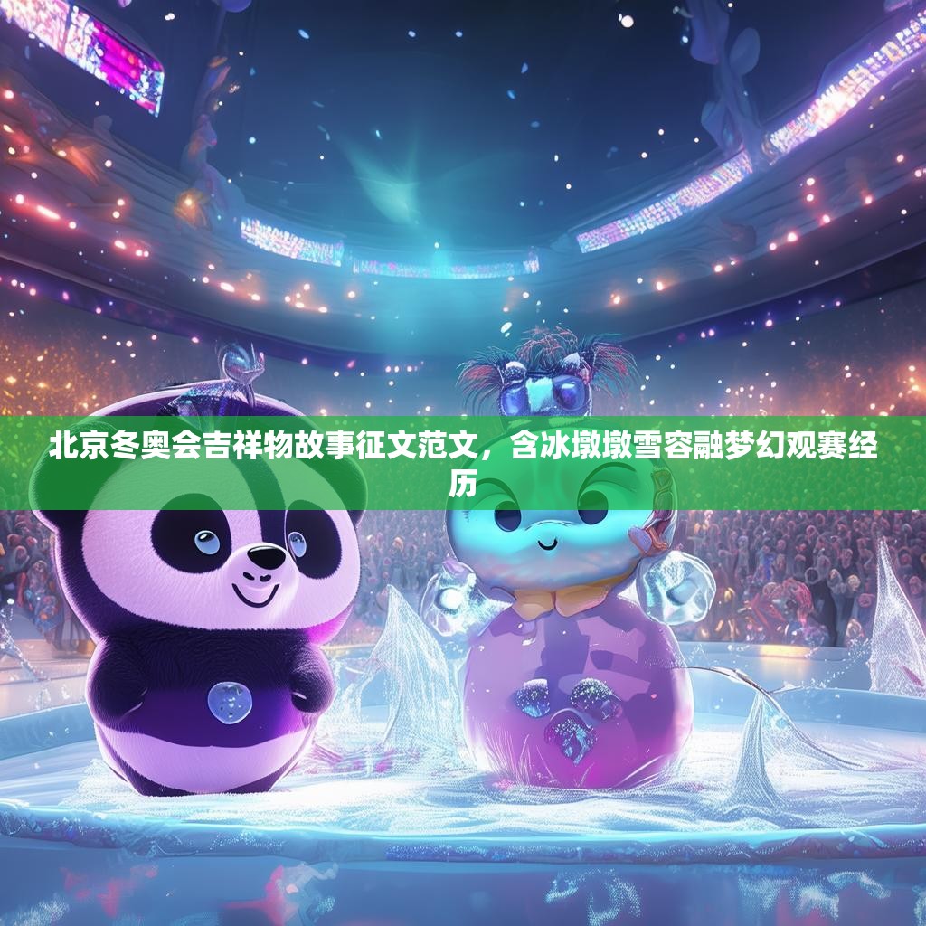 北京冬奥会吉祥物故事征文范文，含冰墩墩雪容融梦幻观赛经历