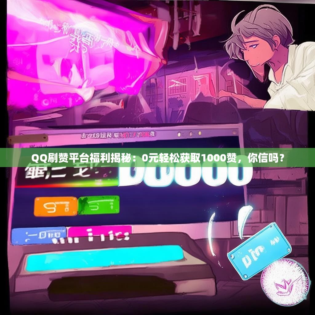 QQ刷赞平台福利揭秘：0元轻松获取1000赞，你信吗？
