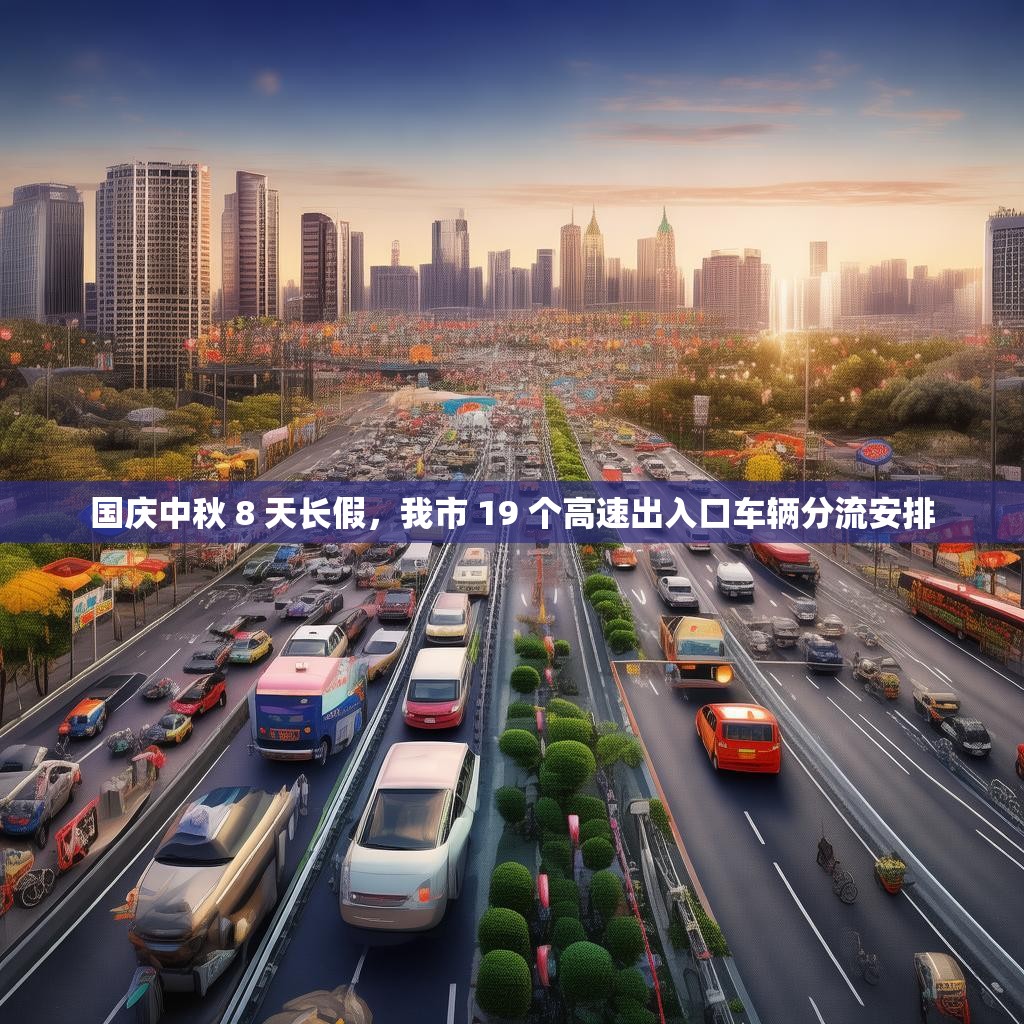 国庆中秋 8 天长假，我市 19 个高速出入口车辆分流安排