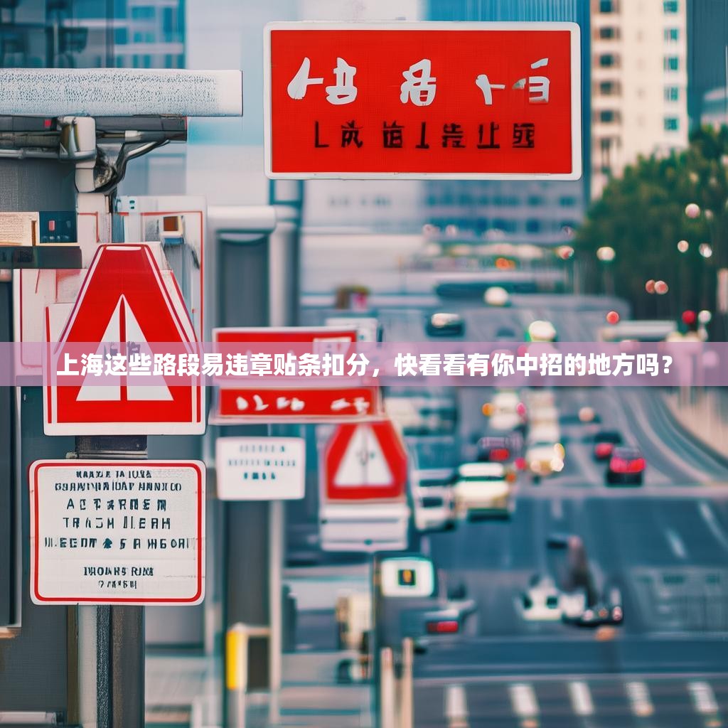 上海这些路段易违章贴条扣分，快看看有你中招的地方吗？