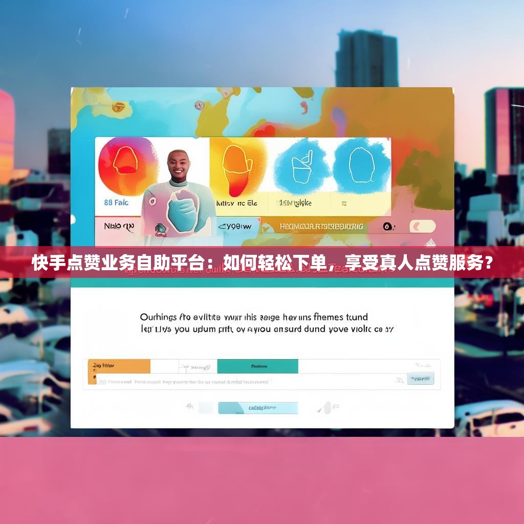 快手点赞业务自助平台：如何轻松下单，享受真人点赞服务？
