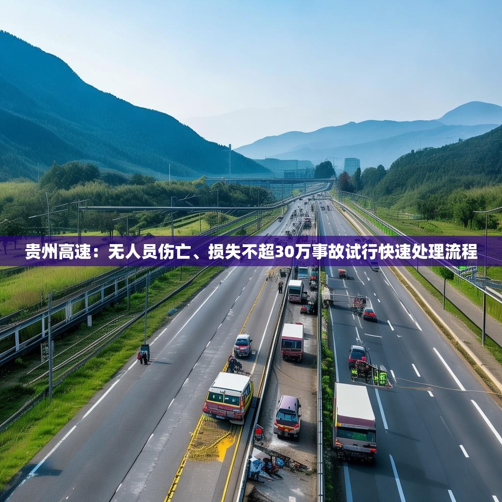 贵州高速：无人员伤亡、损失不超30万事故试行快速处理流程