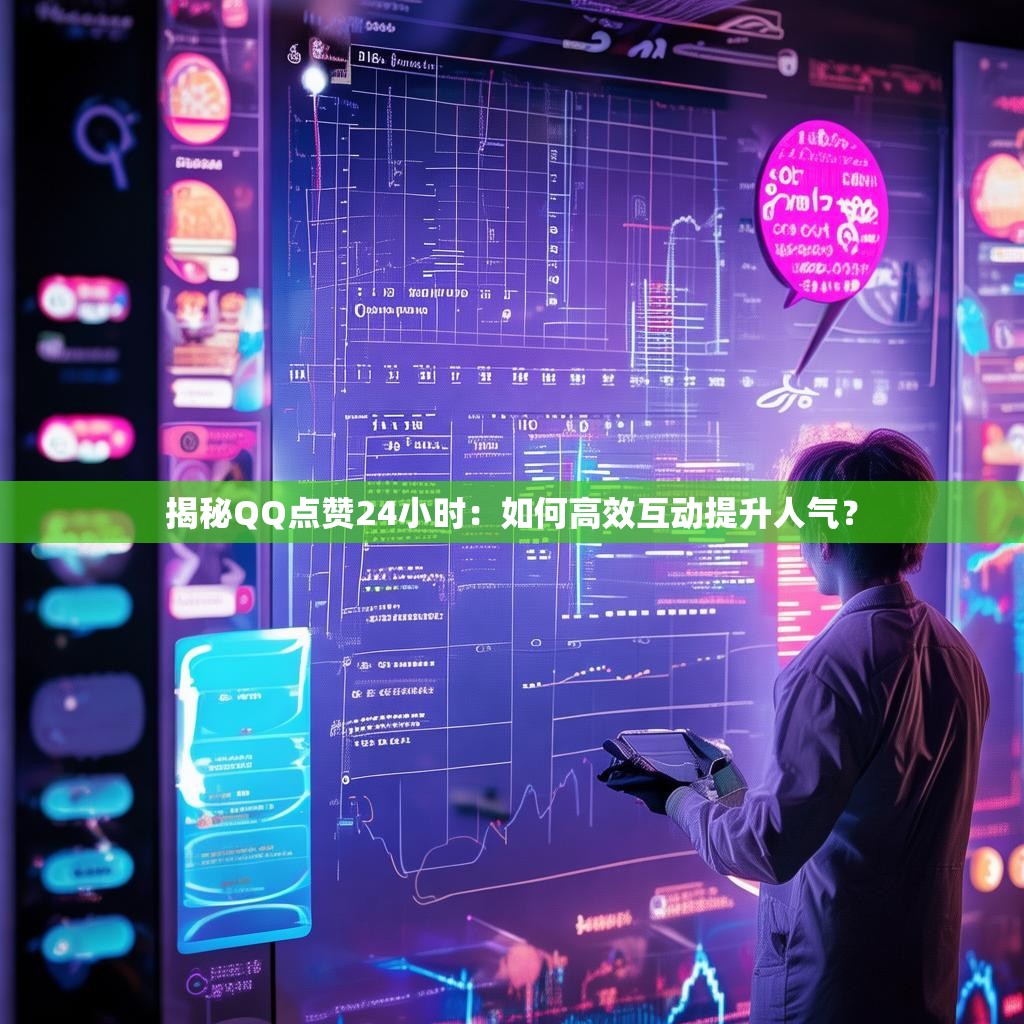 揭秘QQ点赞24小时：如何高效互动提升人气？