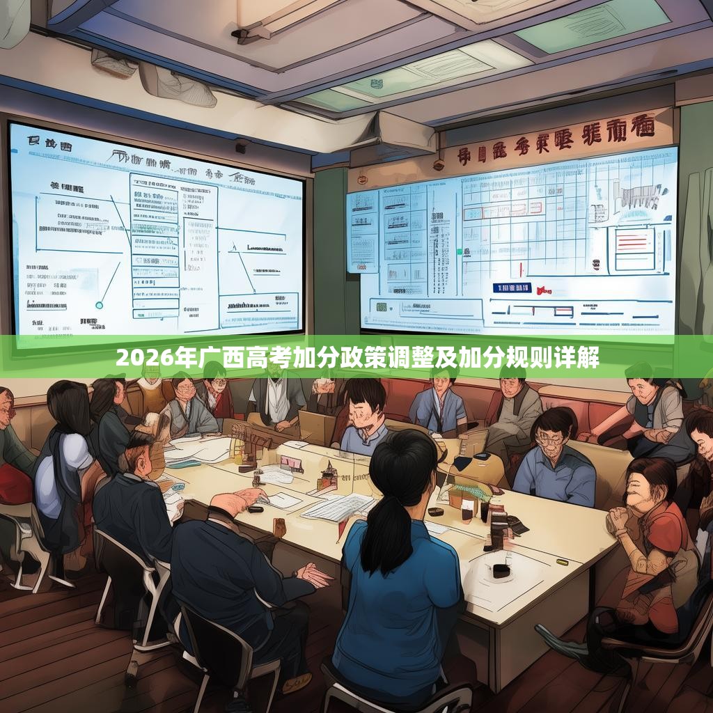 2026年广西高考加分政策调整及加分规则详解