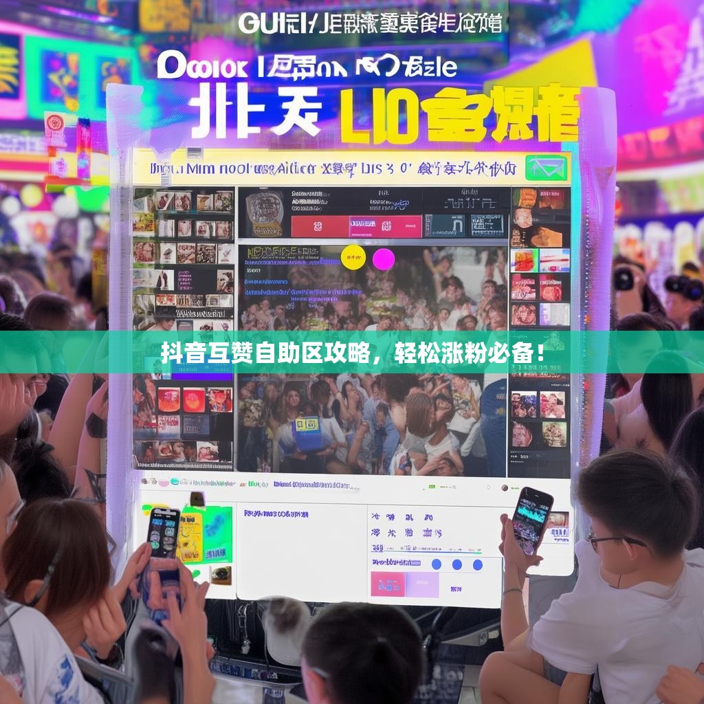 抖音互赞自助区攻略，轻松涨粉必备！