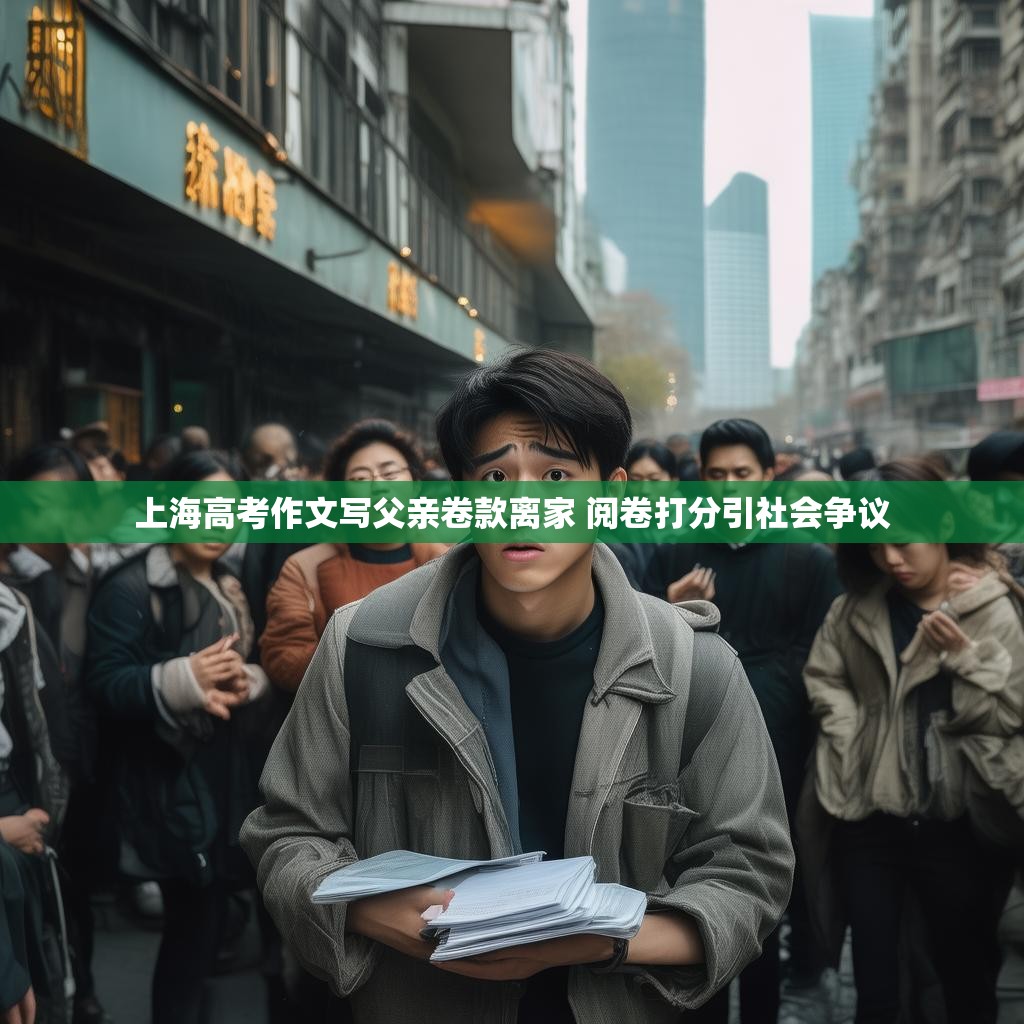 上海高考作文写父亲卷款离家 阅卷打分引社会争议