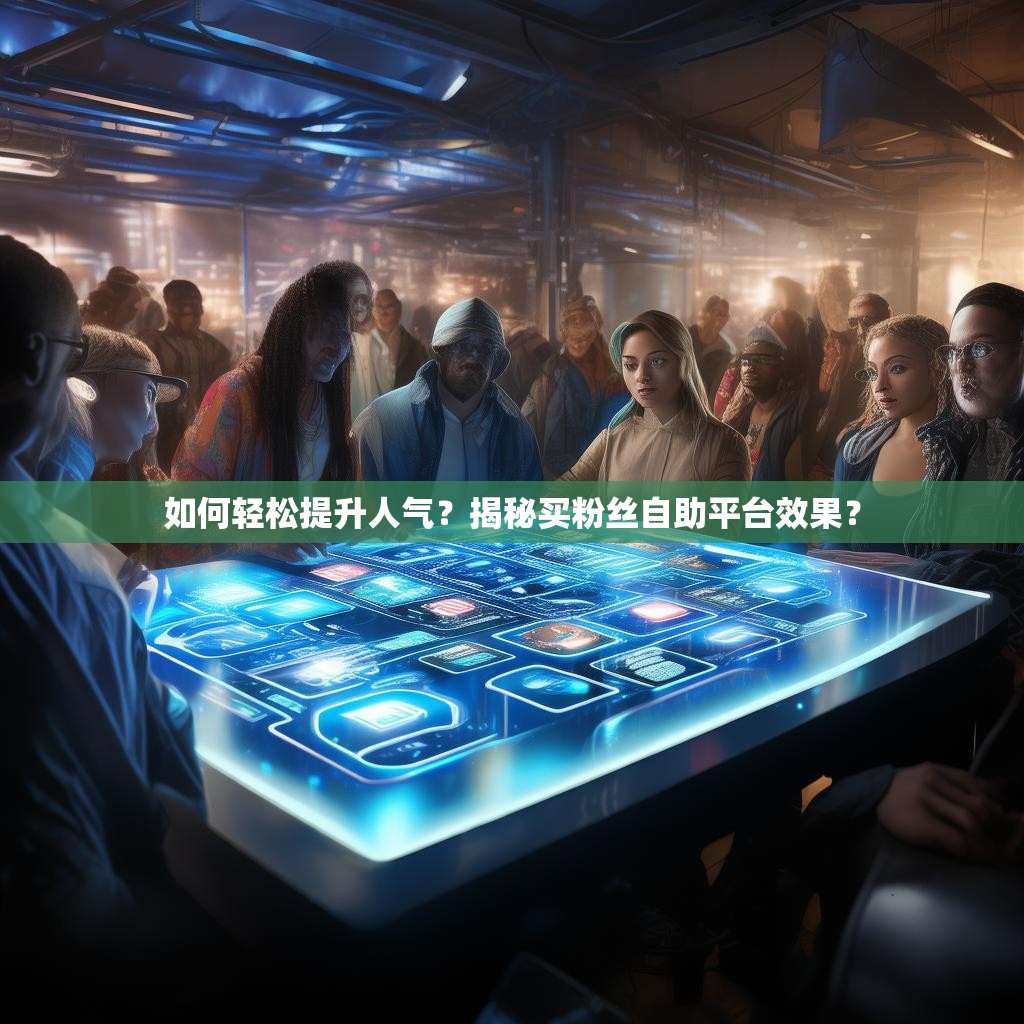 如何轻松提升人气？揭秘买粉丝自助平台效果？