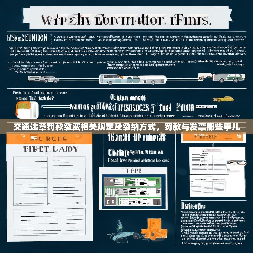 交通违章罚款缴费相关规定及缴纳方式，罚款与发票那些事儿