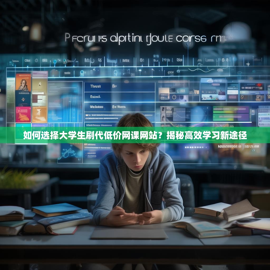 如何选择大学生刷代低价网课网站？揭秘高效学习新途径