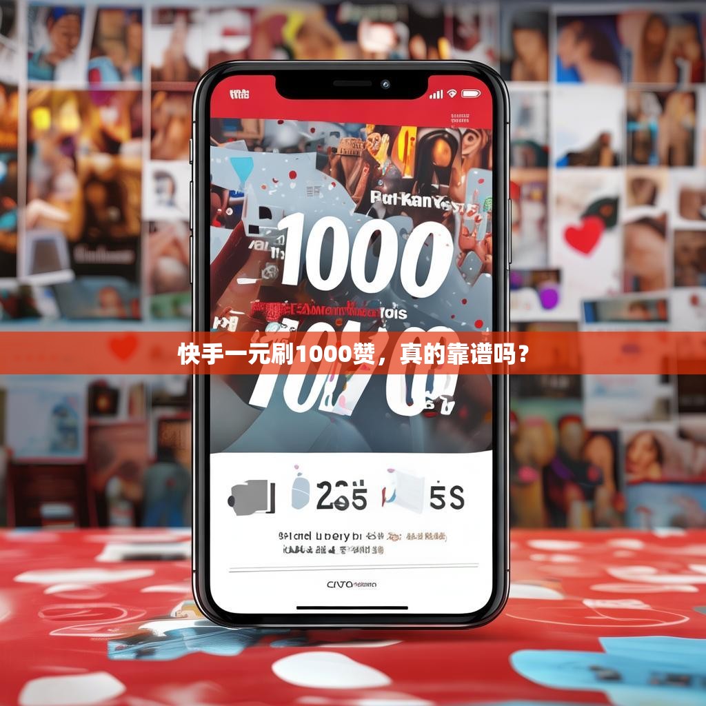 快手一元刷1000赞，真的靠谱吗？