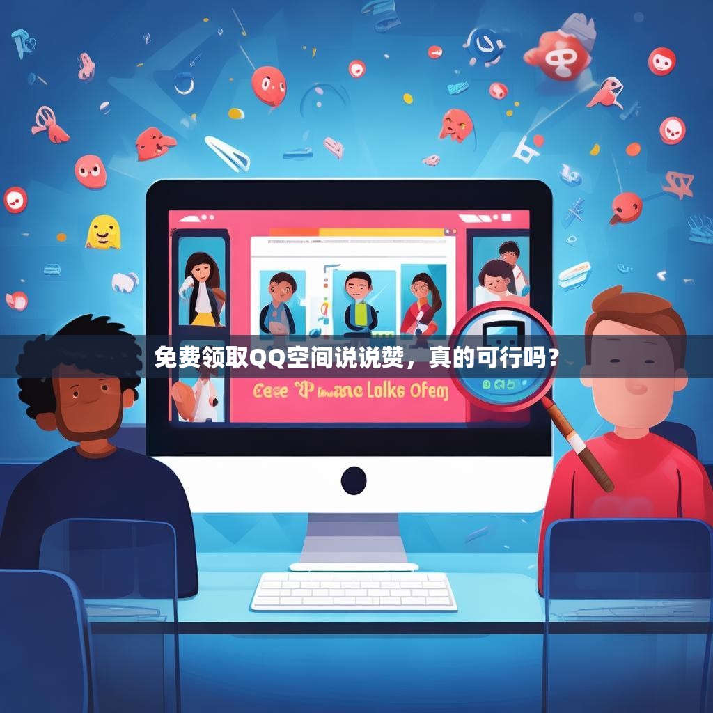 免费领取QQ空间说说赞，真的可行吗？