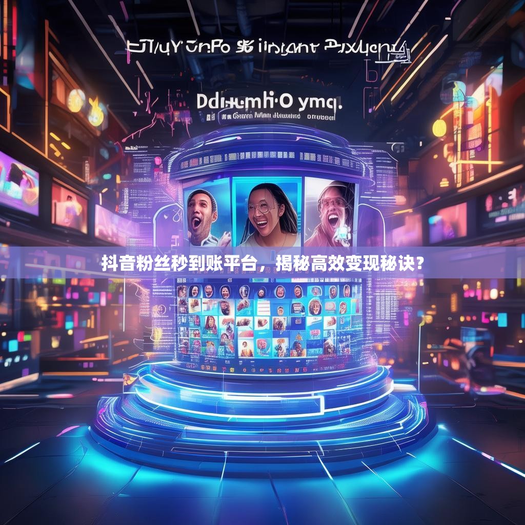 抖音粉丝秒到账平台，揭秘高效变现秘诀？