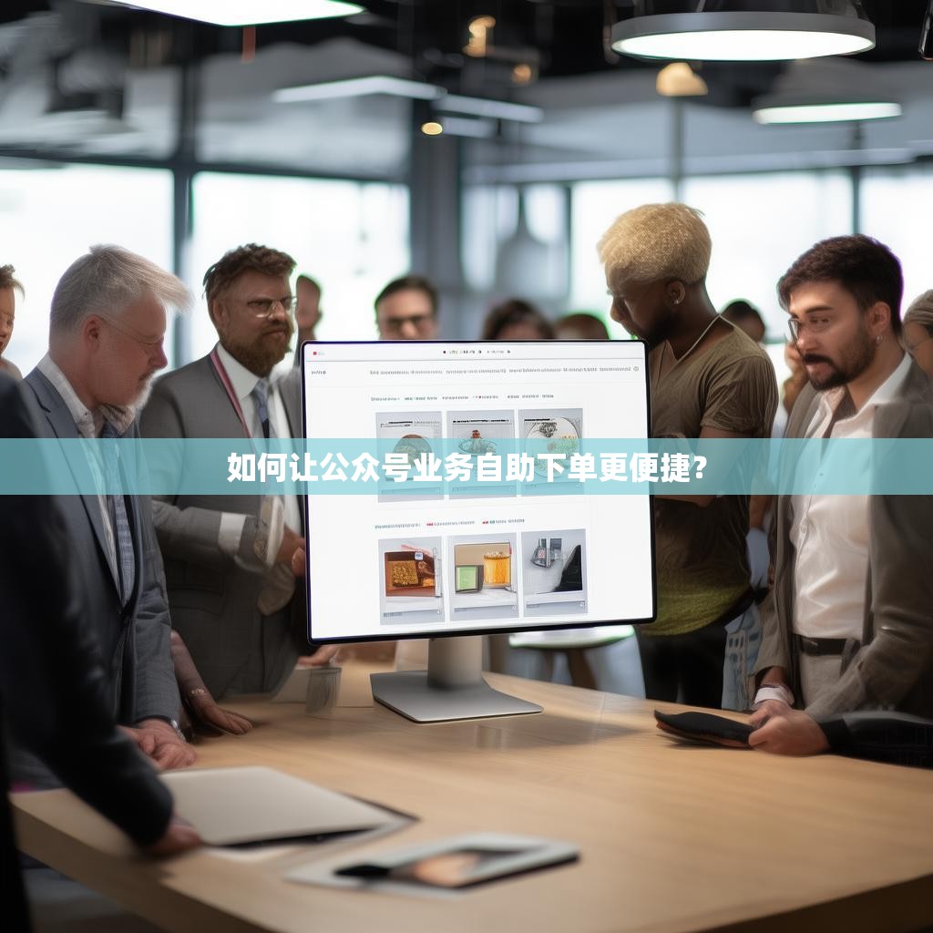 如何让公众号业务自助下单更便捷？