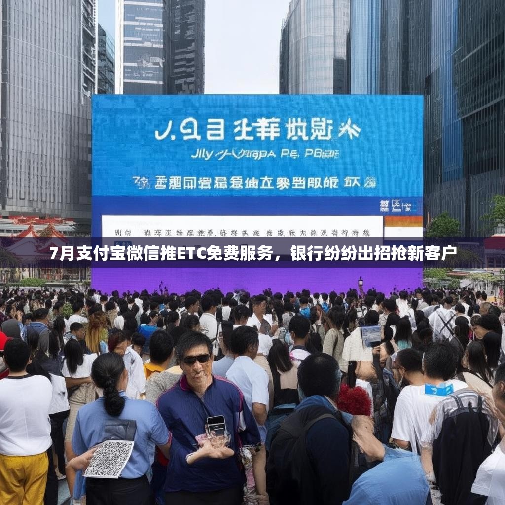 7月支付宝微信推ETC免费服务，银行纷纷出招抢新客户