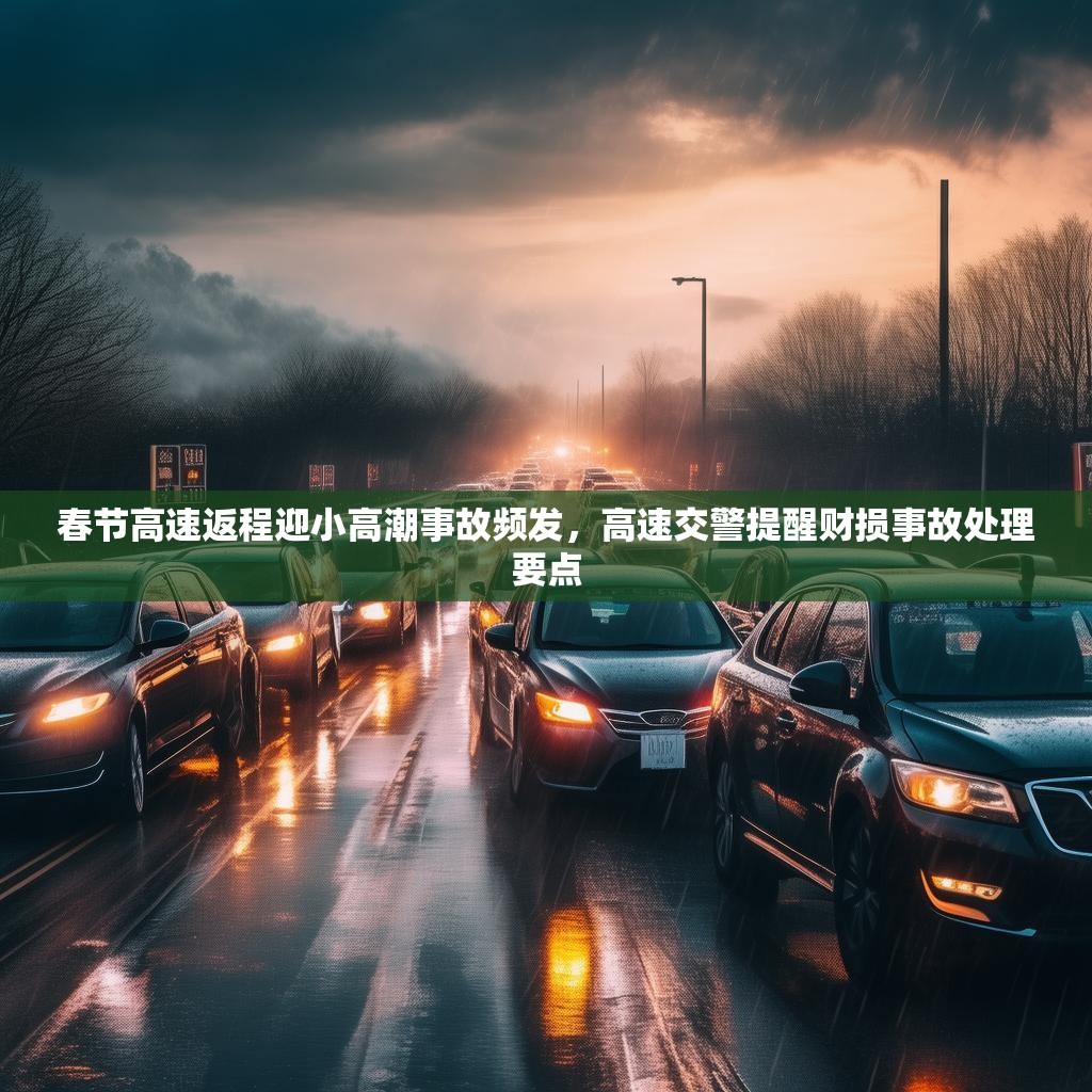 春节高速返程迎小高潮事故频发，高速交警提醒财损事故处理要点