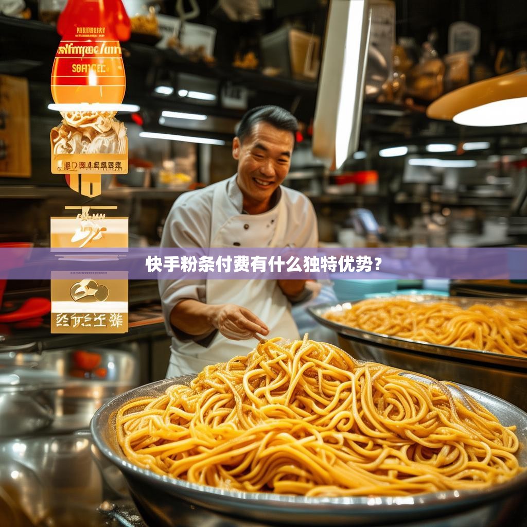 快手粉条付费有什么独特优势？