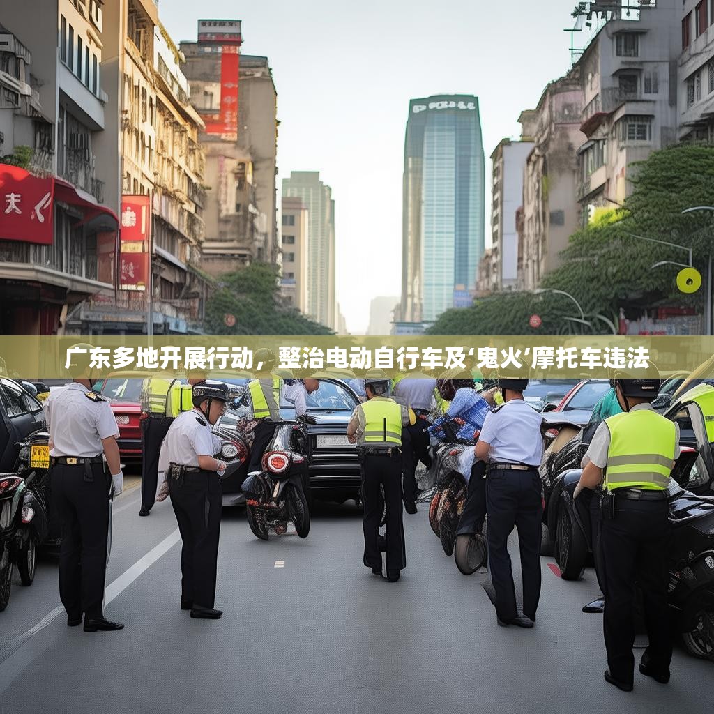 广东多地开展行动，整治电动自行车及‘鬼火’摩托车违法