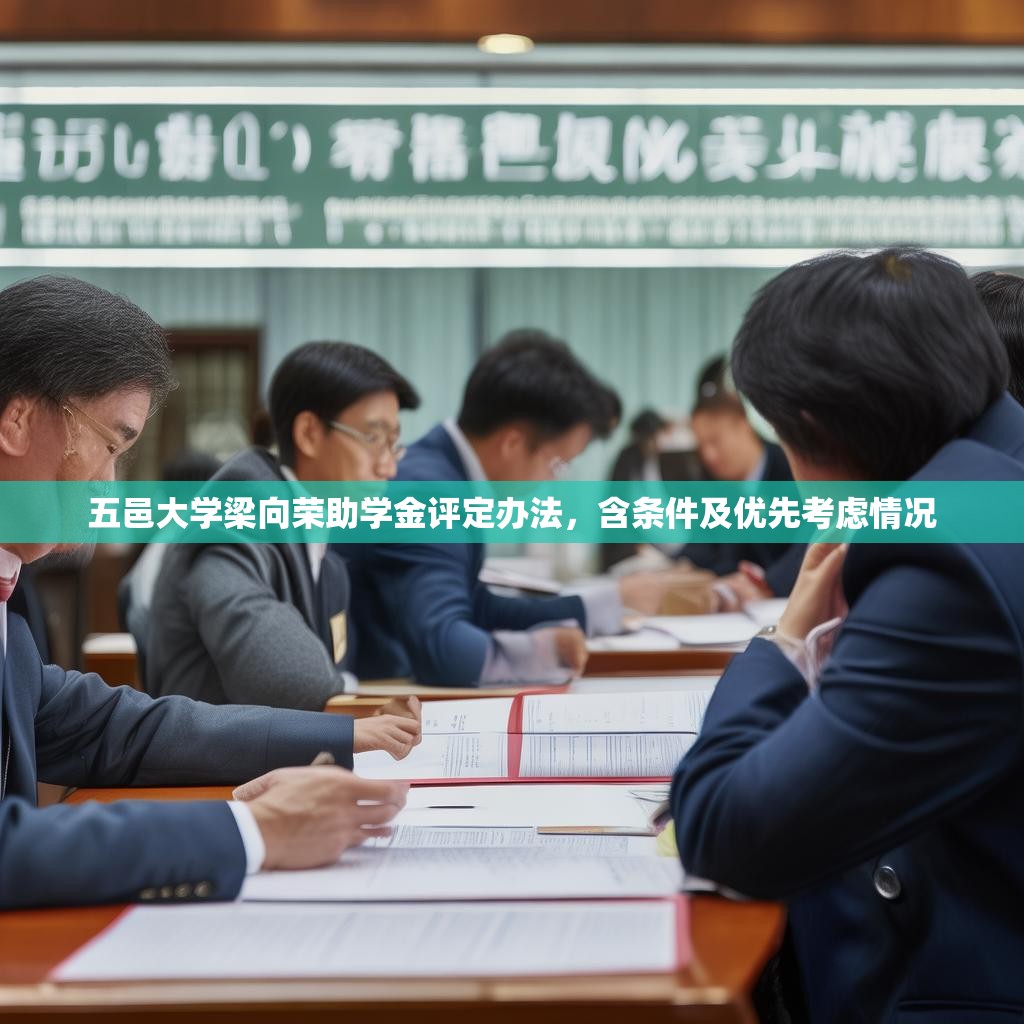 五邑大学梁向荣助学金评定办法，含条件及优先考虑情况