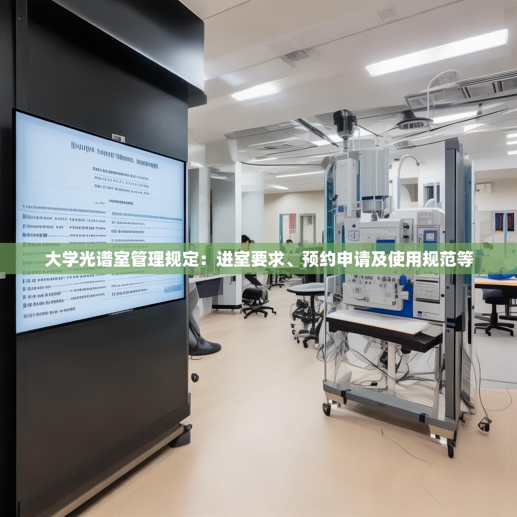 大学光谱室管理规定：进室要求、预约申请及使用规范等