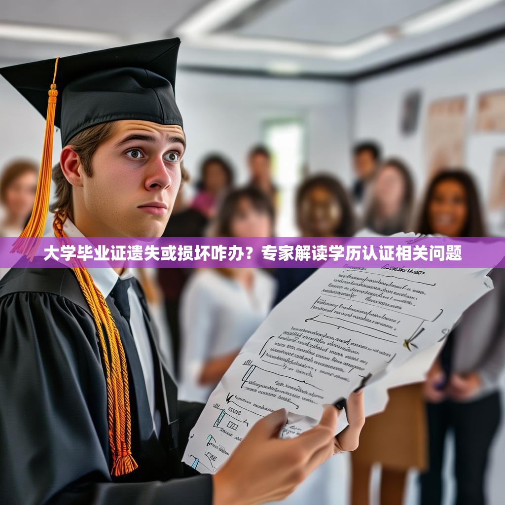 大学毕业证遗失或损坏咋办？专家解读学历认证相关问题