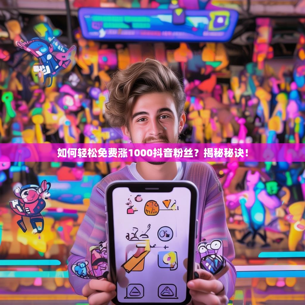 如何轻松免费涨1000抖音粉丝？揭秘秘诀！