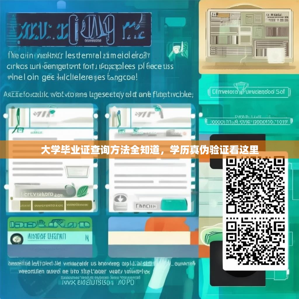 大学毕业证查询方法全知道，学历真伪验证看这里
