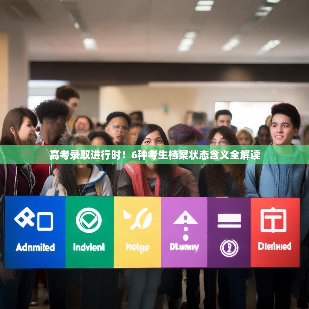 高考录取进行时！6种考生档案状态含义全解读