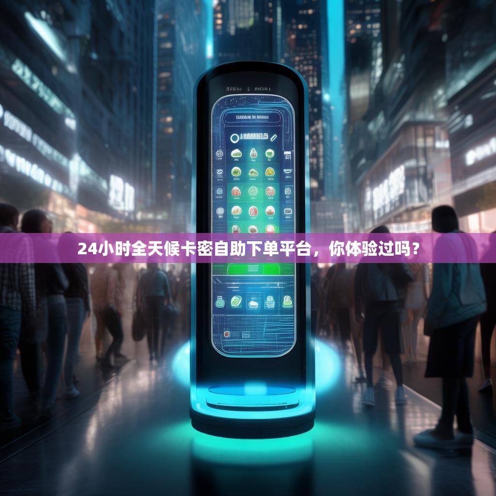24小时全天候卡密自助下单平台，你体验过吗？