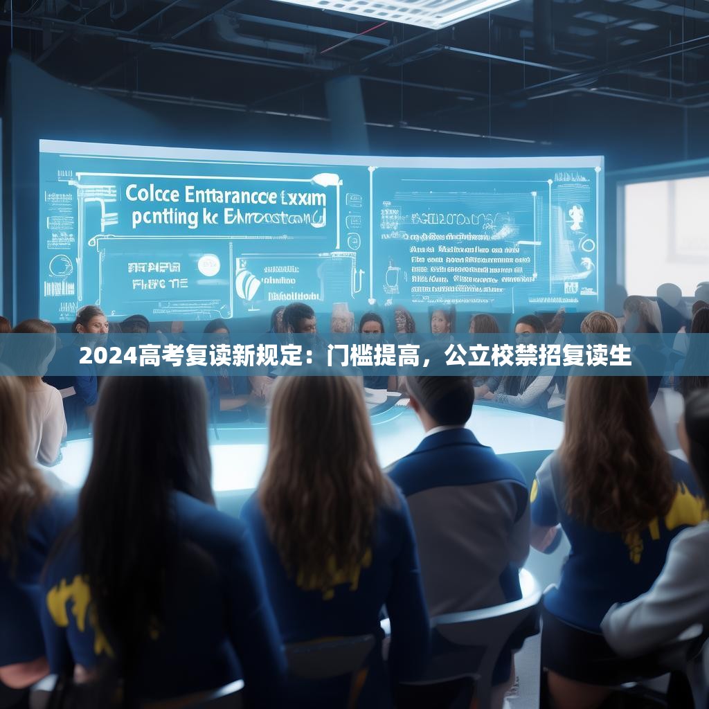 2024高考复读新规定：门槛提高，公立校禁招复读生