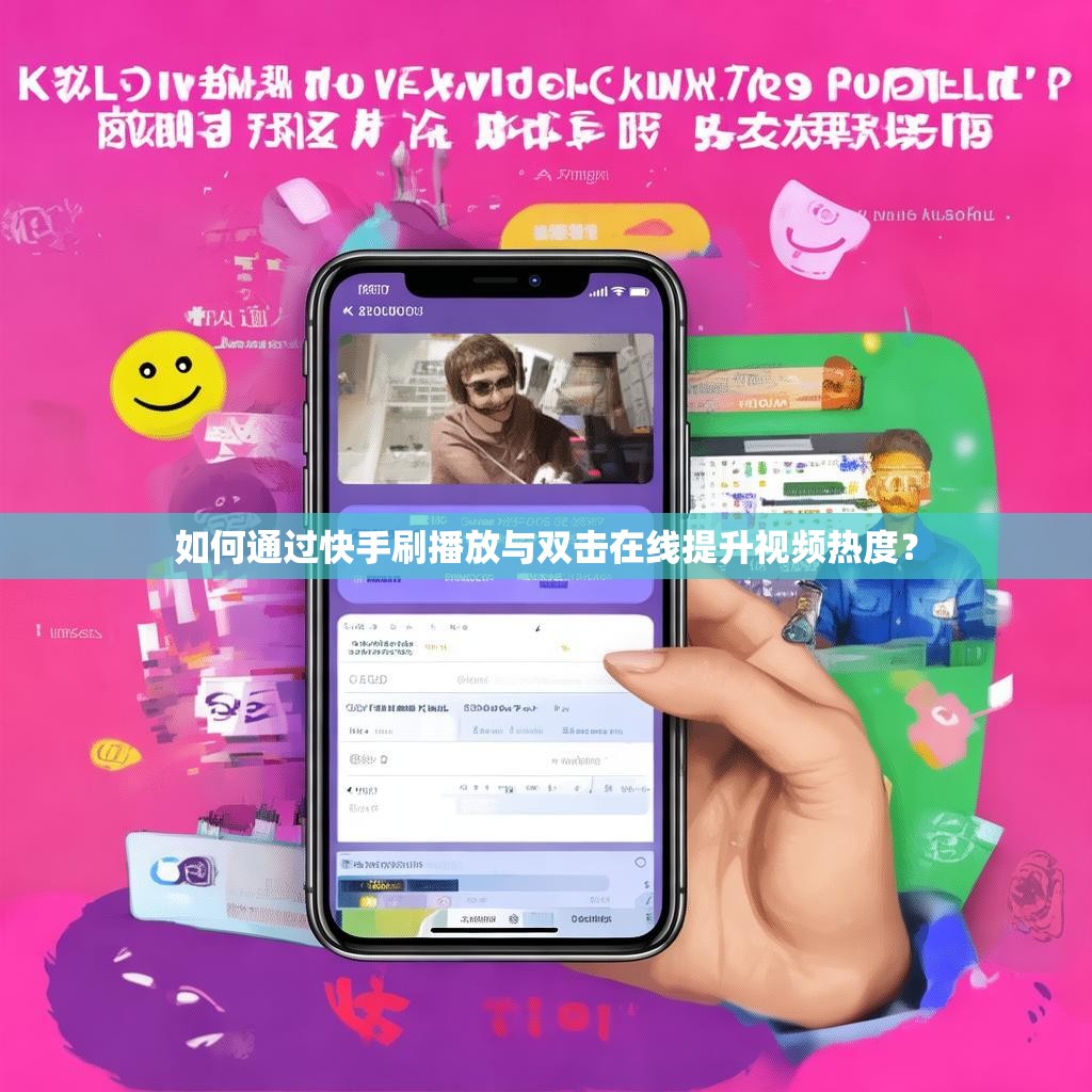 如何通过快手刷播放与双击在线提升视频热度？