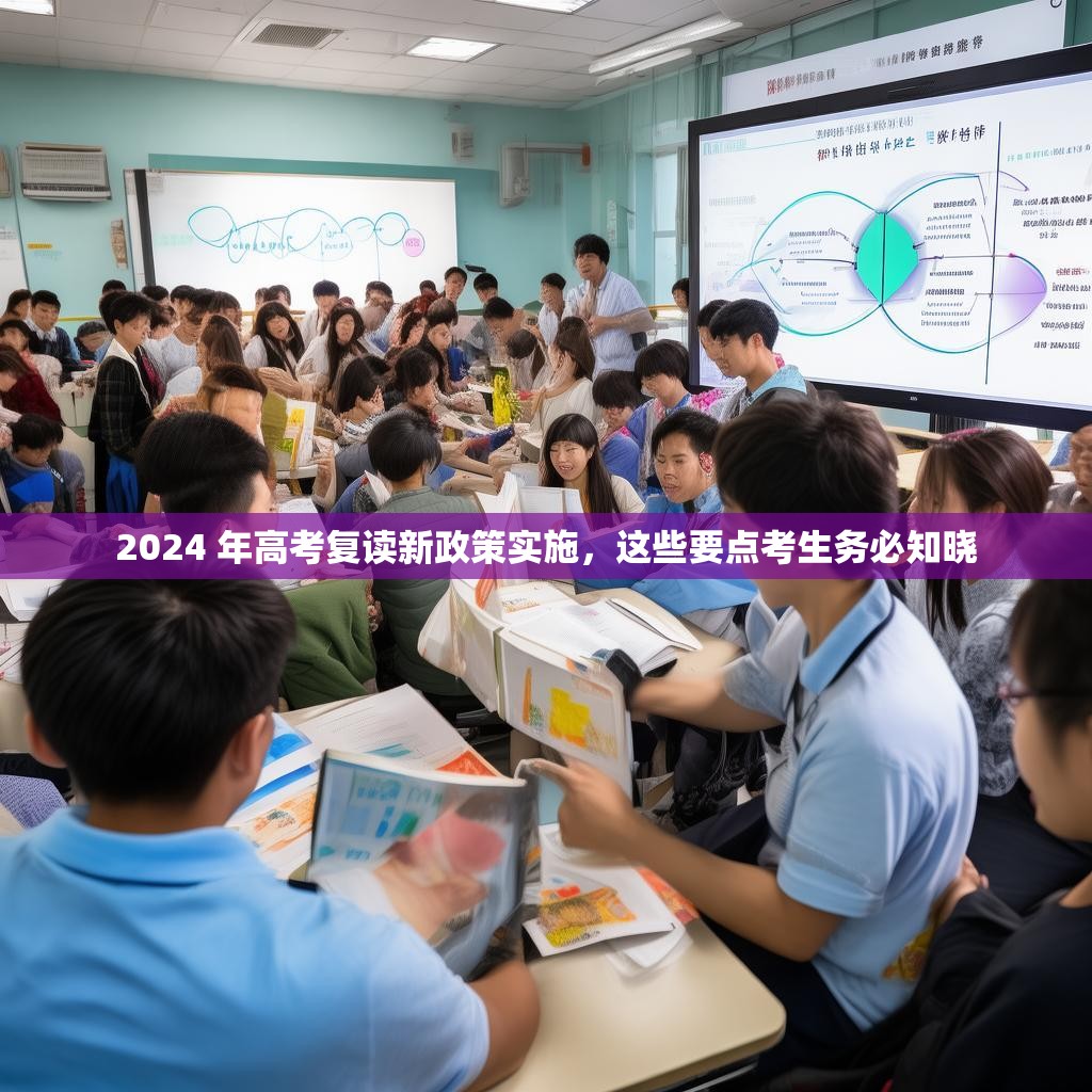 2024 年高考复读新政策实施，这些要点考生务必知晓