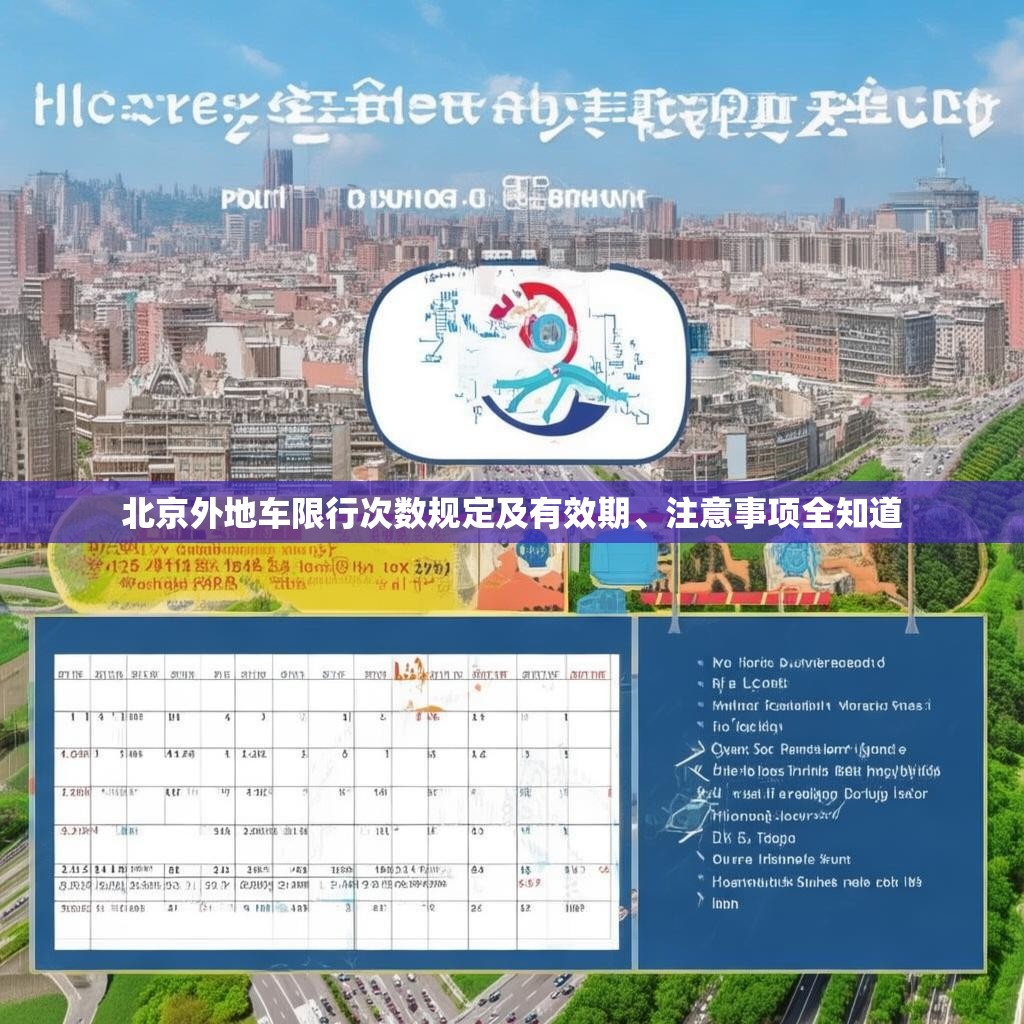 北京外地车限行次数规定及有效期、注意事项全知道