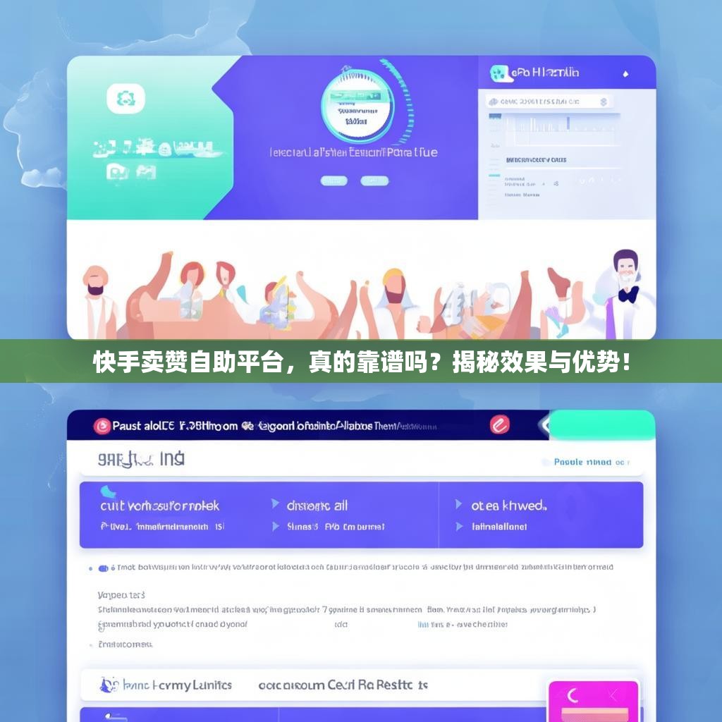 快手卖赞自助平台，真的靠谱吗？揭秘效果与优势！