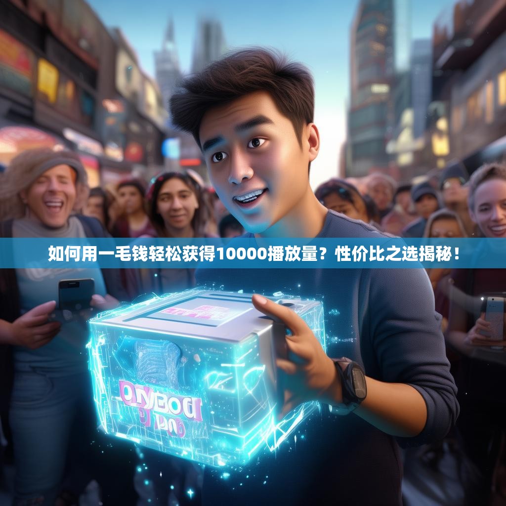 如何用一毛钱轻松获得10000播放量？性价比之选揭秘！