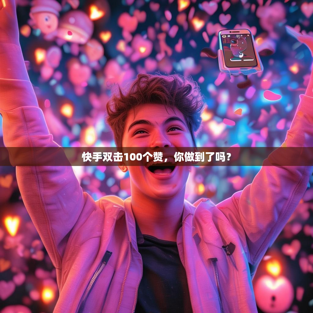 快手双击100个赞，你做到了吗？