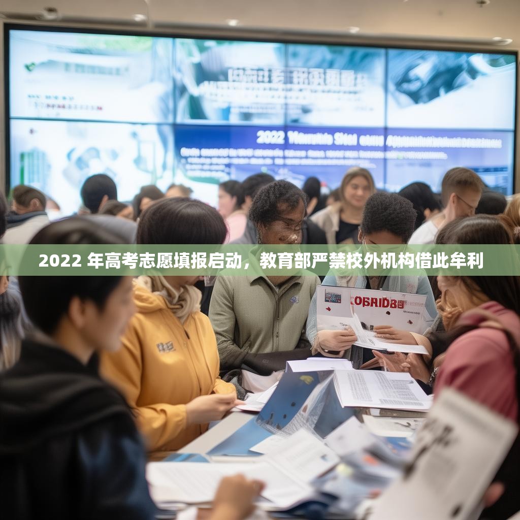 2022 年高考志愿填报启动，教育部严禁校外机构借此牟利