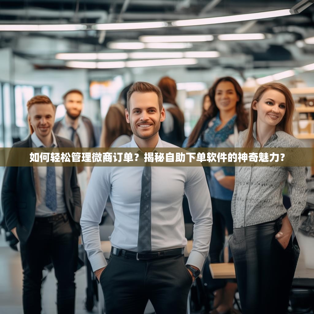 如何轻松管理微商订单？揭秘自助下单软件的神奇魅力？