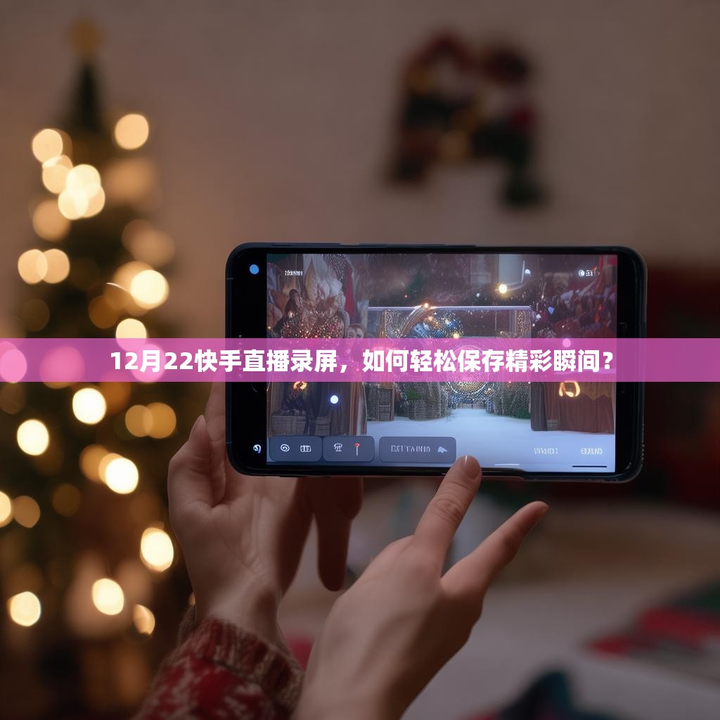 12月22快手直播录屏，如何轻松保存精彩瞬间？