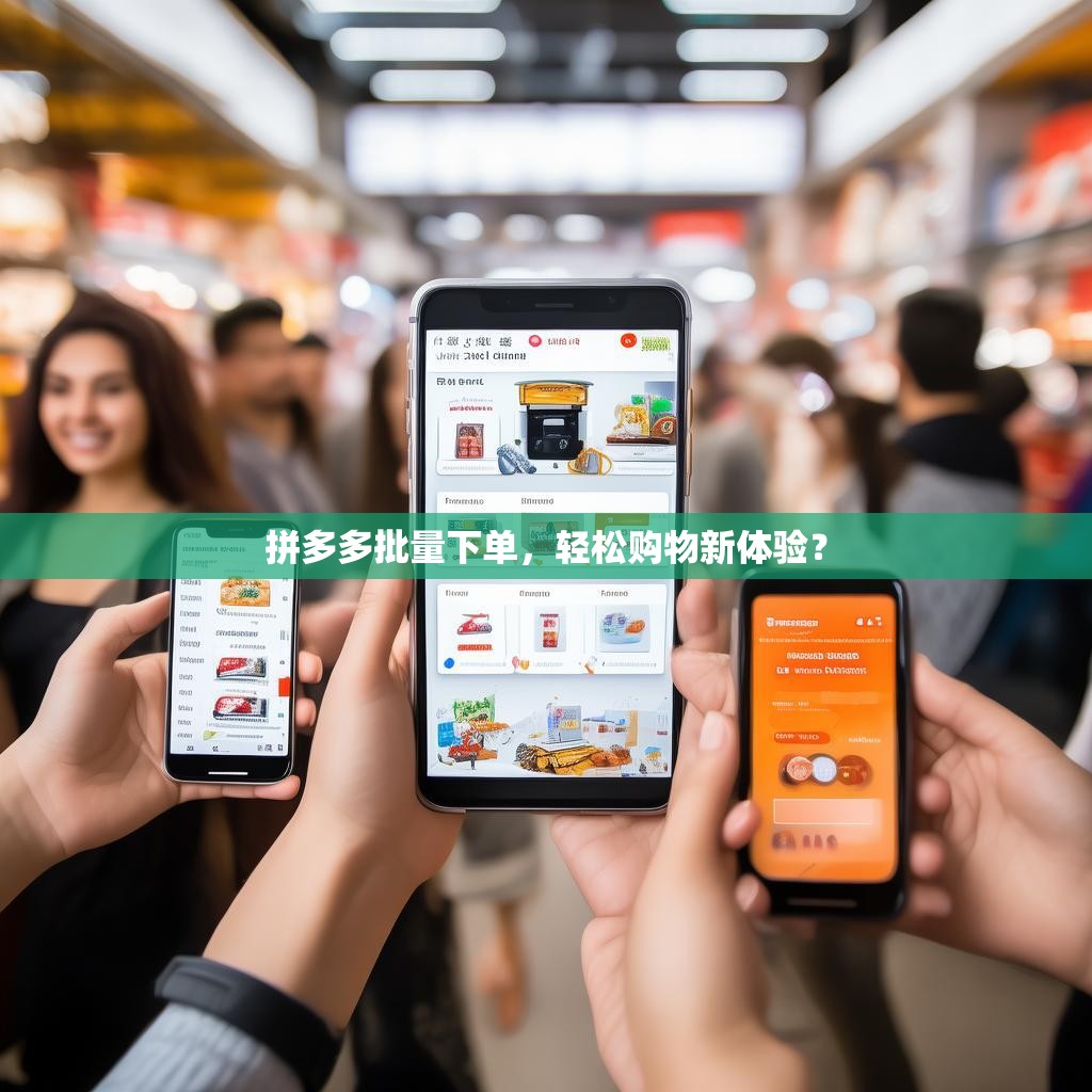 拼多多批量下单，轻松购物新体验？
